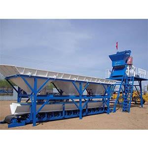 Working process of concrete batching plant