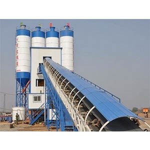 Belt Conveyor Concrete Batching Plant | High Efficiency