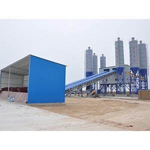 Belt Conveyor Concrete Batching Plant | High Efficiency