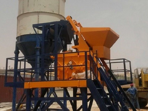 Double horizontal concrete mixer - Image 3