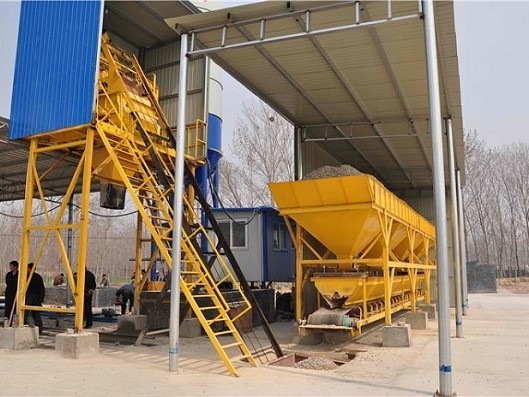 HZS25 Concrete batching plant - Image 4