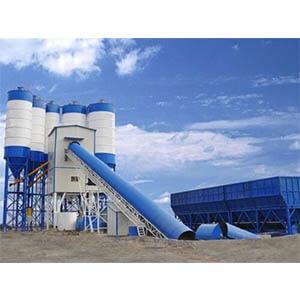 HZS120 Concrete batching plant