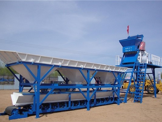 HZS35 Concrete batching plant - Image 1