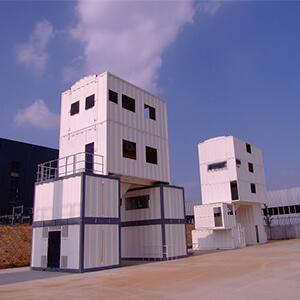 Container type concrete plant Container type concrete plant