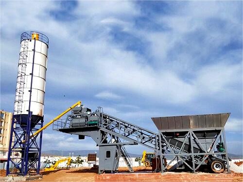 Mobile portable concrete batching plant - Image 1